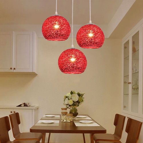 Kitchen Pendant Light Home Ceiling Lights Shop Red Lamps Bar Chandelier Lighting - Picture 6 of 6