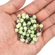 Stainless Steel Cross Line Swivels Tackle T-Shape Swivels Fishing Rolling Swivel