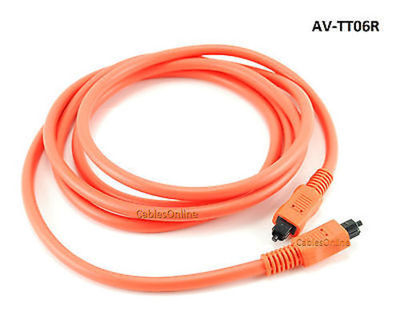 6' Python  Toslink to Toslink Audio Cable, AV-TT06R