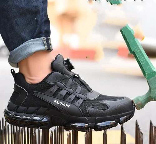 Leicht Sicherheitsschuhe Herren Arbeitsschuhe Stahlkappe Schutzschuhe Gr.36-46 - Bild 7 von 10