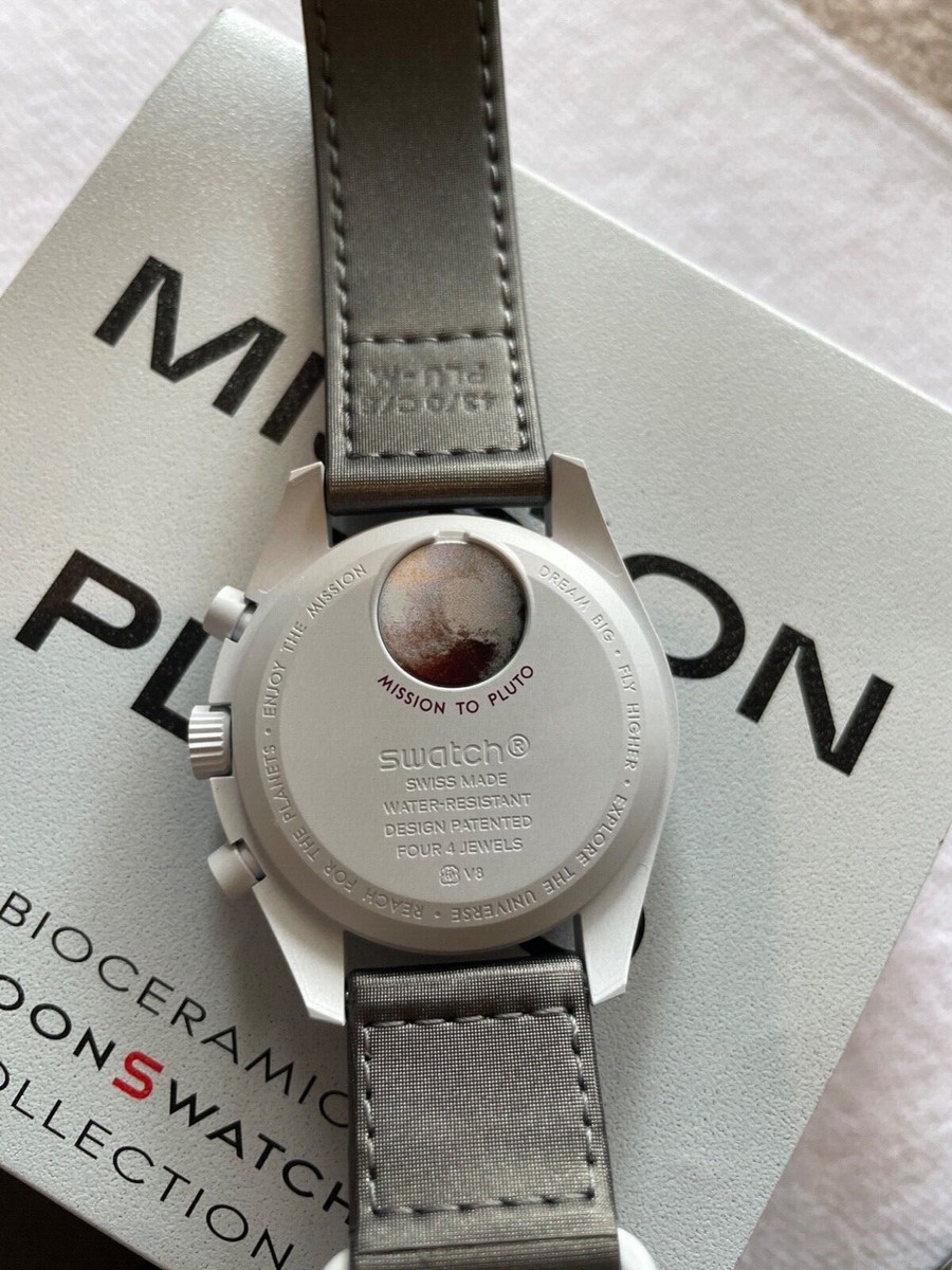 Omega x Swatch Bioceremic MoonWatch. Mission to Pluto. Brand Omega x Swatch Bioceremic MoonWatch. Mission to Pluto. Brand