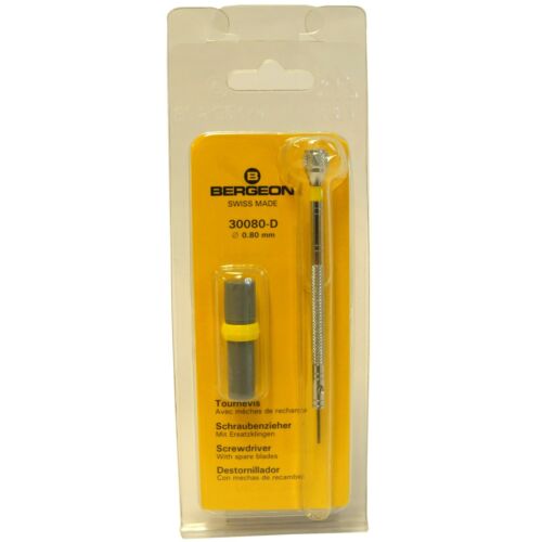 Destornillador Relojeros Profesionales BERGEON 30080 0,50 - 2,50 mm Hecho en Suiza AU - Imagen 10 de 15