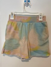 Art class Kid Girls shorts Multicolor Tie Dye Size Small 6