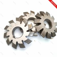 8Pcs/set Module 6 PA20 Bore 32mm 1 2 3 4 5 6 7 8 Involute Gear Cutters M6