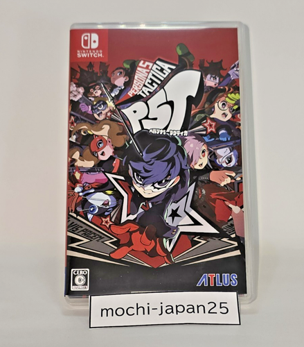 Persona 5 Tactica Nintendo Switch Free Shipping ATLUS Jananese