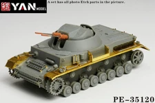 1/35 Yan Models - PE-35120 Flakpanzer IV Kugelblitz Etching Parts for Border