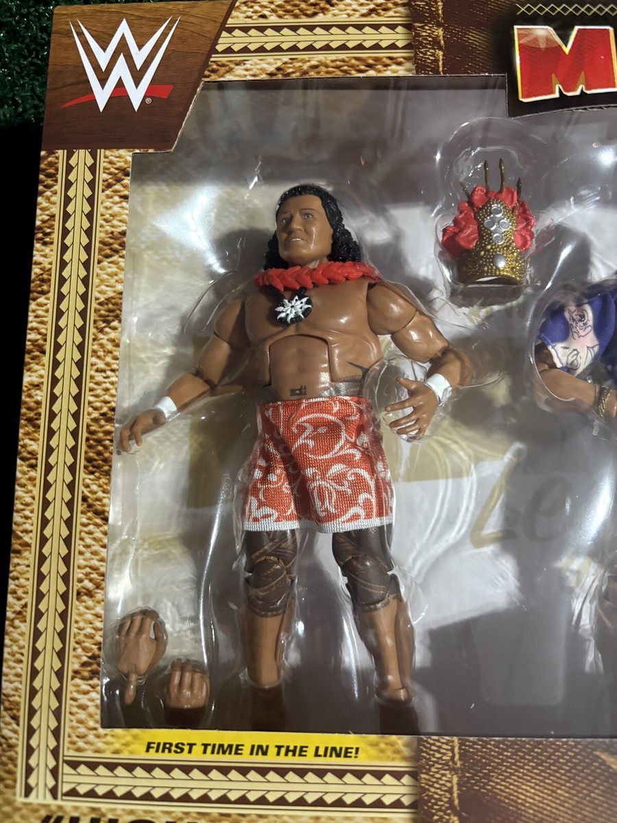 WWE Mattel Elite The Rock, Rocky Johnson, Peter Maivia Legacy