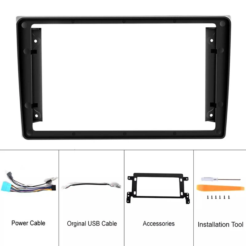 Unidad principal de radio estéreo para automóvil de 9" para Suzuki Grand Vitara 2005-2015 Carplay Android Foto 3 de 4