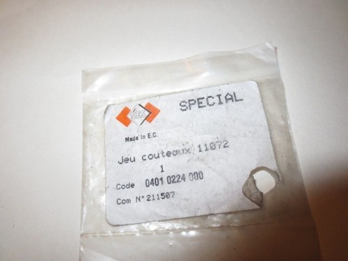 Wire Stripper Blade # 11072, 16,14,12,10,18, 20 Klein, EC, Stripmaster - Picture 5 of 5