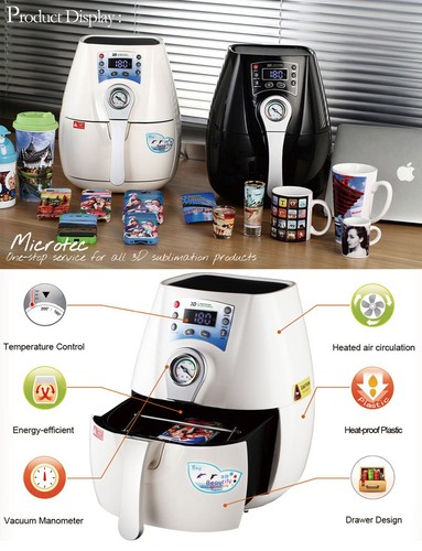 3D Vacuum Sublimation Heat Machine for PhoneCase & Mugs ST-1520-A ddffhh - Picture 3 of 4