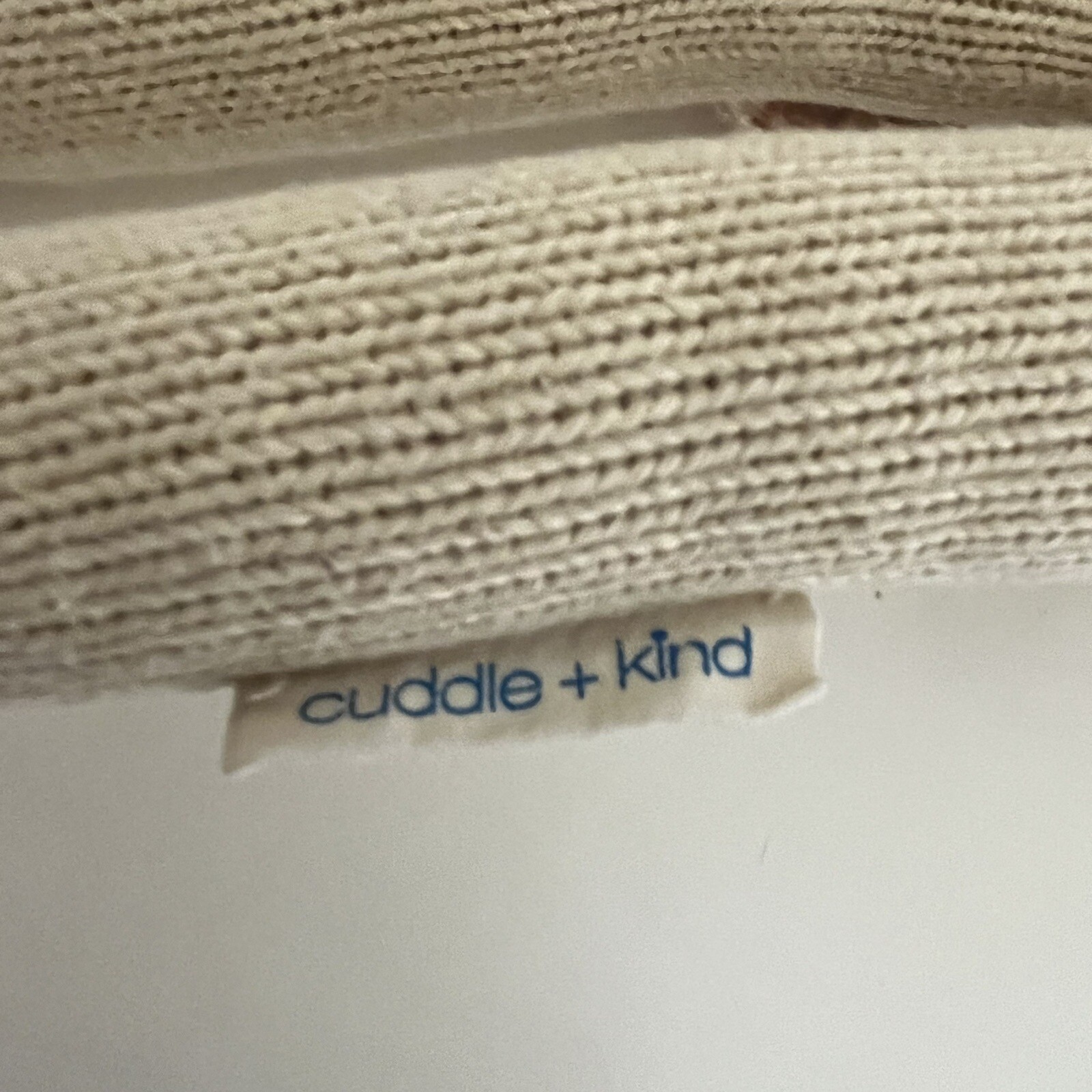 Cuddle + Kind Zara the Unicorn Plush Knit Handmade Doll Stuffed Animal 20" thumbnail 8