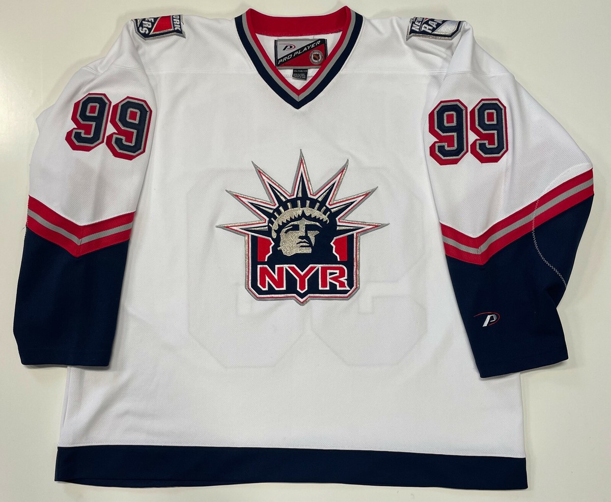 WAYNE GRETZKY 1999 NEW YORK RANGERS LIBERTY PRO-PLAYER WAYNE GRETZKY 1999 NEW YORK RANGERS LIBERTY PRO-PLAYER