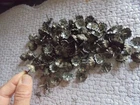 10 Antique Nails Pyramid Upholsterer Decorator Frame Mirror Vintage Costume