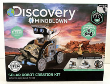 Discovery Mindblown Solar Robot Collection Kit Stem 12 In 1 190 Pieces New
