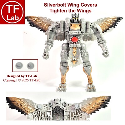 Screw Cover Upgrade Kit: Transformers Legacy United Silverbolt Beast Wars TF-Lab