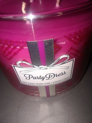 BBW 3-wick Candles Party Dress Lot of 2 | eBay BBW 3-wick Candles Party Dress Lot of 2 | eBay