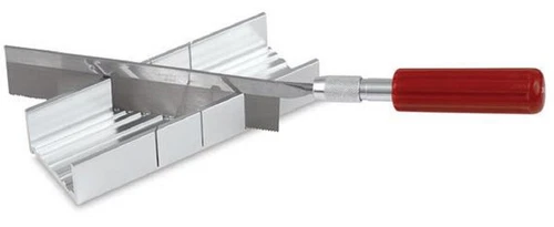 EXPO 73543 RAZOR SAW AND MITRE BOX SET FOR FINE CUTS IN WOOD & METAL