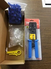 Network Pliers Tools Cable Cutter Crimping Pliers Clamp KIT