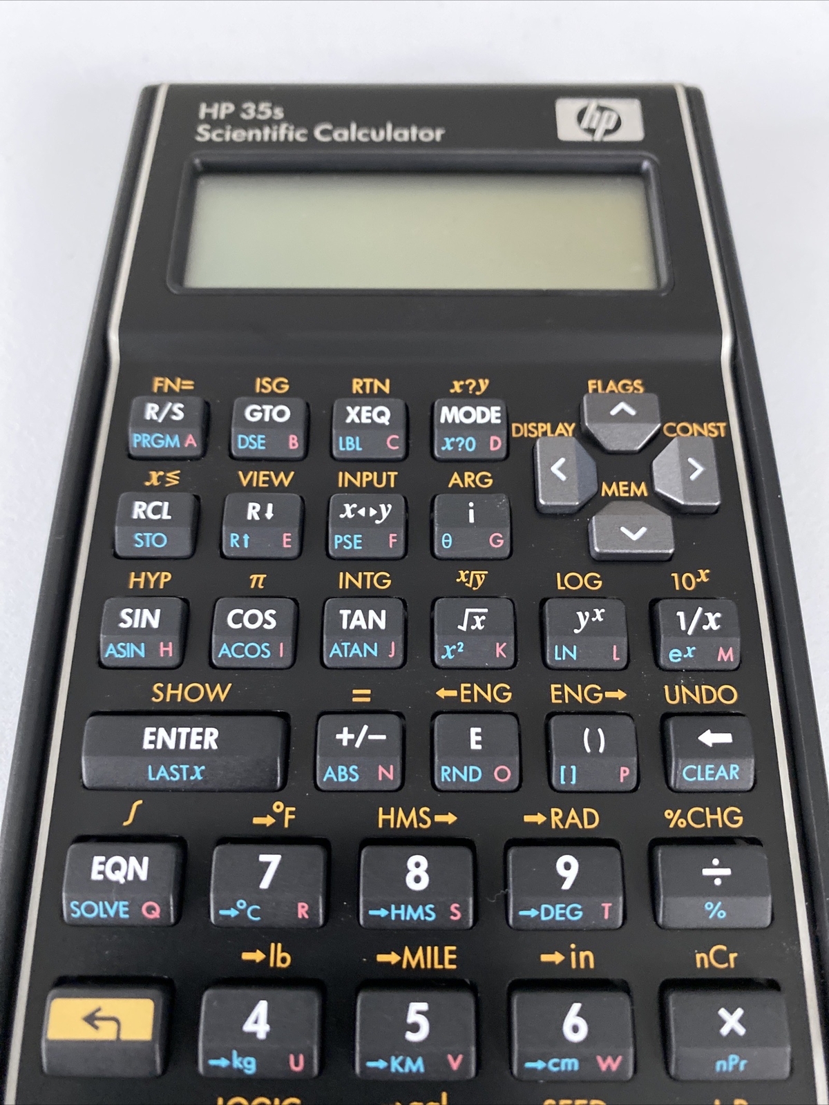 Hewlett Packard HP 35s Scientific Calculator w/Case EXCELLENT