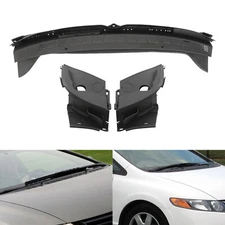 Windshield Cowl Cover Wiper Arm Trim Cover Panel Kit For Honda Civic 2006-2011