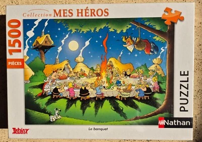 Ravensburger NATHAN FR Puzzle 1500 Teile ASTERIX LE BANQUET OVP NEU - Bild 1 von 2
