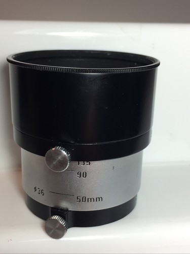 #30634 - Leica Hood Gegenlichtblende, Mit Gravur 36. Fikus Sehr Selten