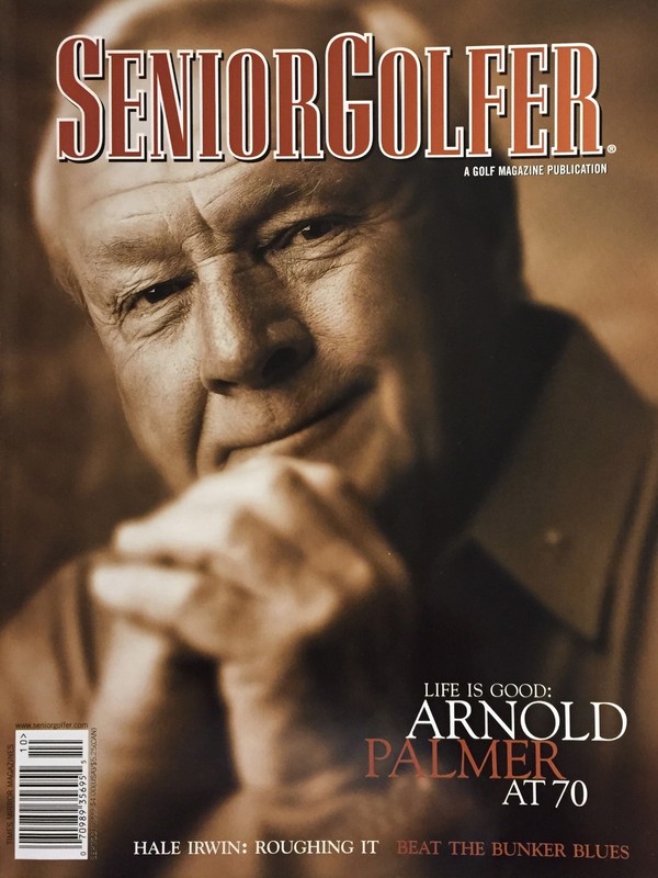 ARNOLD PALMER SENIOR GOLFER MAGAZINE- MINT CONDITION- SPECIAL EDITION- 1999