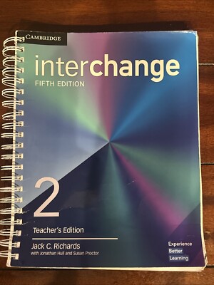 Cambridge: Interchange Level 2 Teacher's 5th Ed Paperback:Jack C. Richards Used
