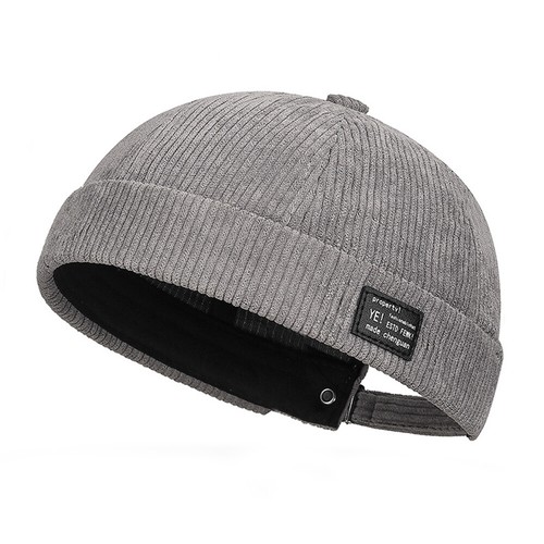 Unisex Adjustable Skullcap Hat Cap Casual Docker Sailor Brimless Hip Hop Solid - Picture 21 of 26