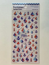 Mind Wave Petit Yacht Sailor Sticker Sheet