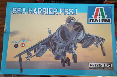 1:72 Sea Harrier FRS.1  Italeri  1236  selten