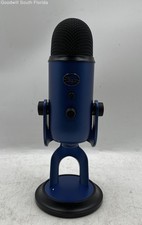Logitech Blue Yeti Voice Recording USB Microphone In Box No Tested