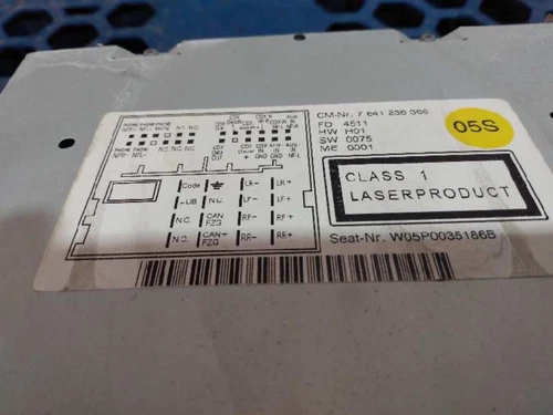 78030642421 Sistema Audio/Radio Cd para SEAT ALTEA (5P1) 2011 101867 - Imagen 3 de 6