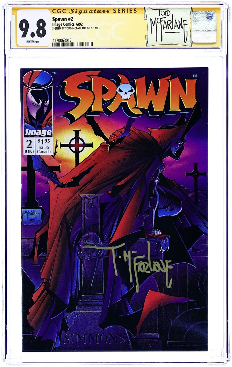 Spawn Certified Guaranty Company (CGC) 9.8 Near Mint/Mint Comics