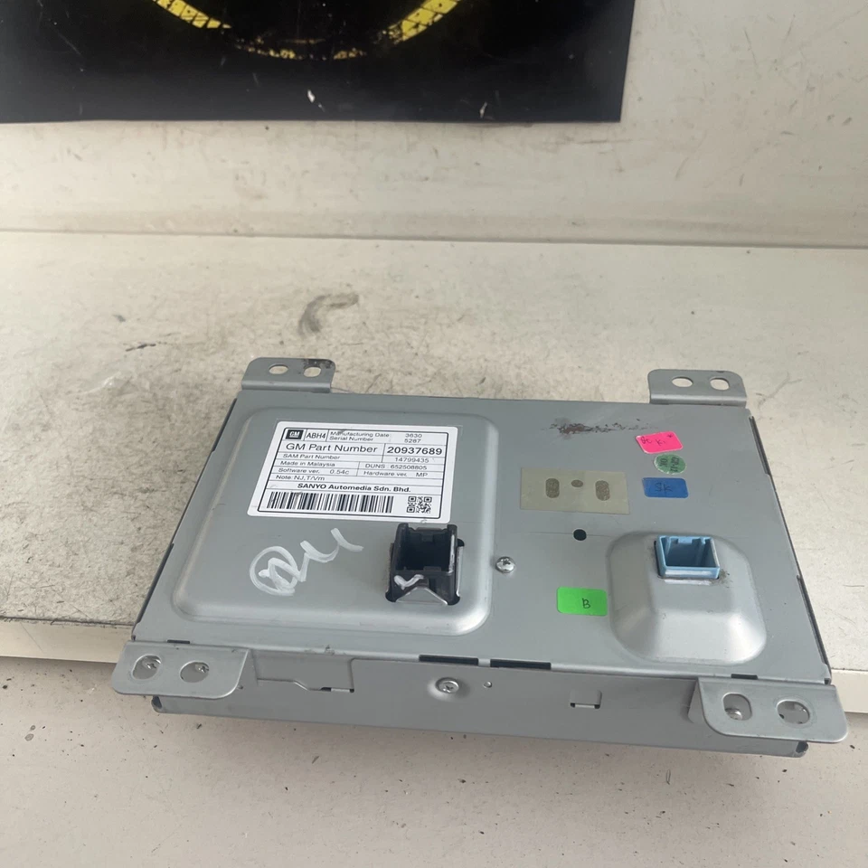 Chevrolet Equinox Radio Information Display OEM 22807201 20937689 2010-2017 - Bild 4 von 4