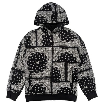 deps BANDANA HOODIE BLACK バンダナフーディー 黒 deps BANDANA HOODIE BLACK バンダナフーディー 黒