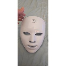 LED Light Therapy Face Mask USB Powered Skincare Device Blue Light White