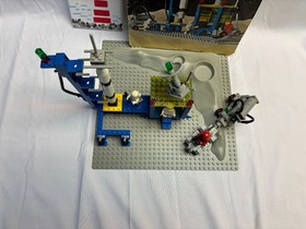 Vintage Lego Space Set #483 Alpha-1 Rocket Base COMPLETE w/ Instructions Minifig