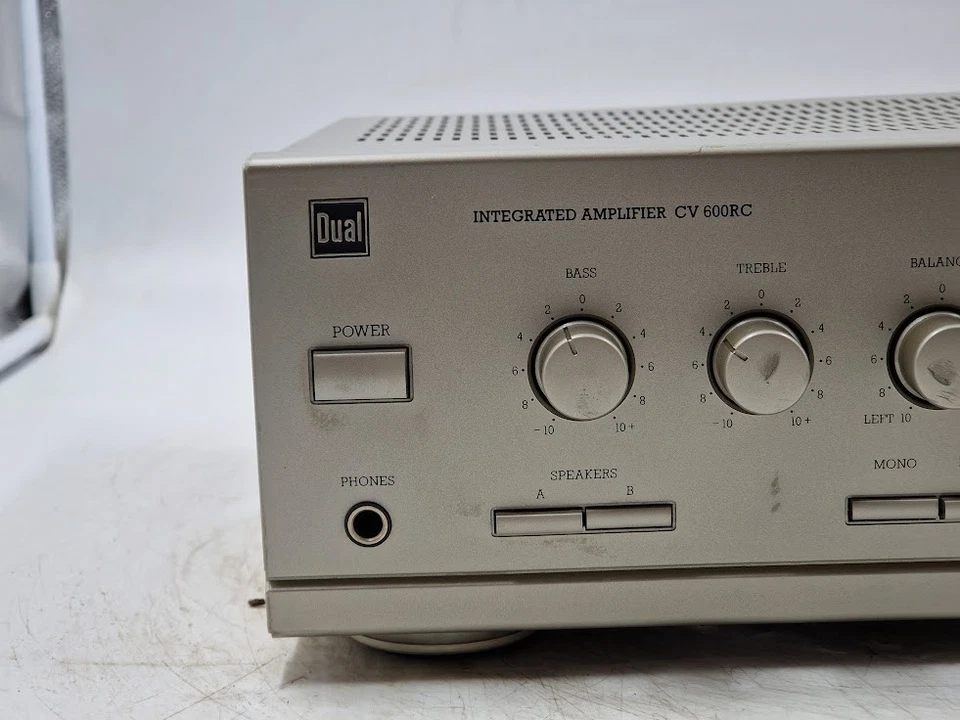 Dual CV 600RC Integrierter Verstärker - Funktioniert, Keine Zubehörteile - Bild 2 von 4