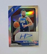 2020-21 Panini Chronicles Prizm National Pride Autograph Silver J.J. Barea Auto
