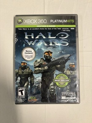 Halo Wars (Microsoft Xbox 360, 2009) Complete CIB Tested & Works Resurfaced