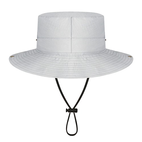 Cappello Uomo Sole Tesa Larga Traspirante Protezione UV Safari Secchiello Pesca Escursionismo NUOVO - Foto 8 di 26