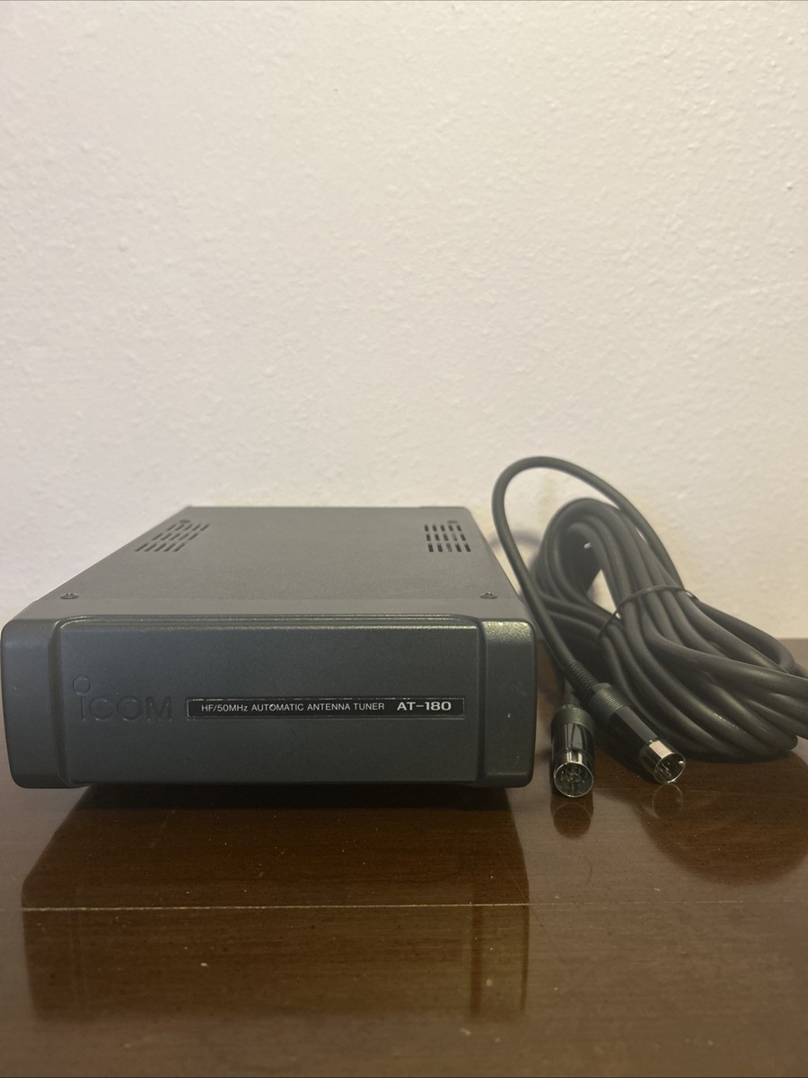 ICOMオートアンテナチューナーAT-180 HF~50MHz動作確認済 Icom AT - 180 50mhz Auto Antenna Tuner for sale online | eBay