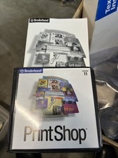 The Print Shop Deluxe Version 11  CD set With Book Windows 95 98 2000 