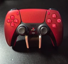 PS5 DualSense Wireless Controller W/ Gulikit TMR & Mouse Click - Volcano Red