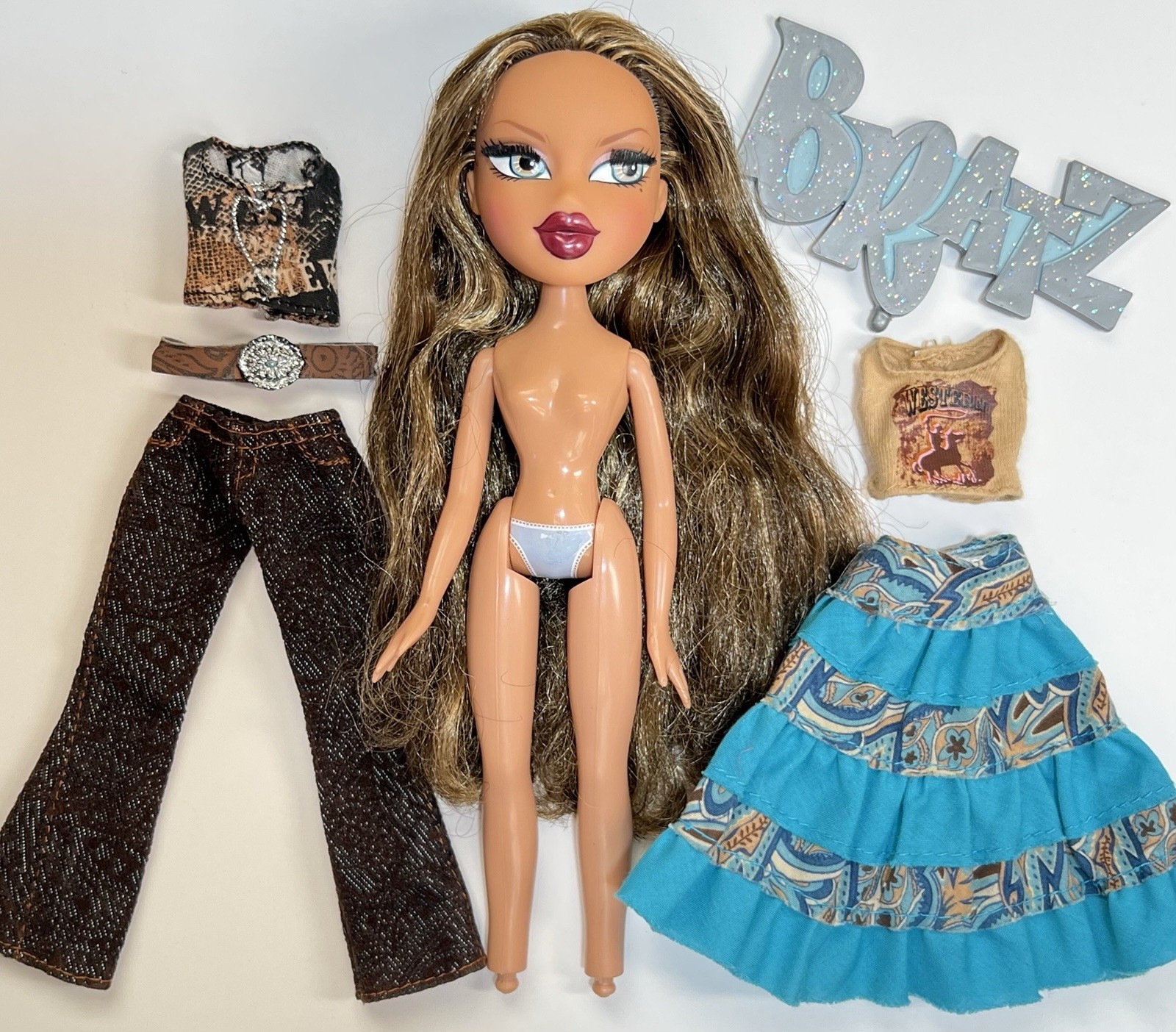 Bratz Doll Wild Wild West Yasmin Doll Original 1st Outfit 20