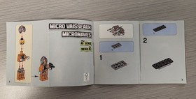 75074 LEGO Star Wars MicroFighters Series 2 Snowspeeder Manual Only. Used Book.