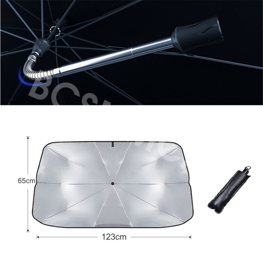 Car Windshield Sun Shade Umbrella Front Window Sunshade Cover Visor UV Protector