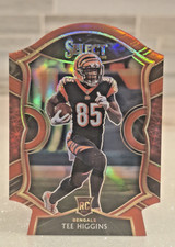 2020 Panini Select - Concourse Tee Higgins #60 Red Prizm Die-Cut (RC)