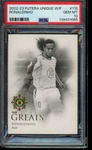 Carte Collection Futera Unique 2021 - Patch Ronaldinho /15 - Souvenirs Portés En Jeu - Flamengo Brésil
